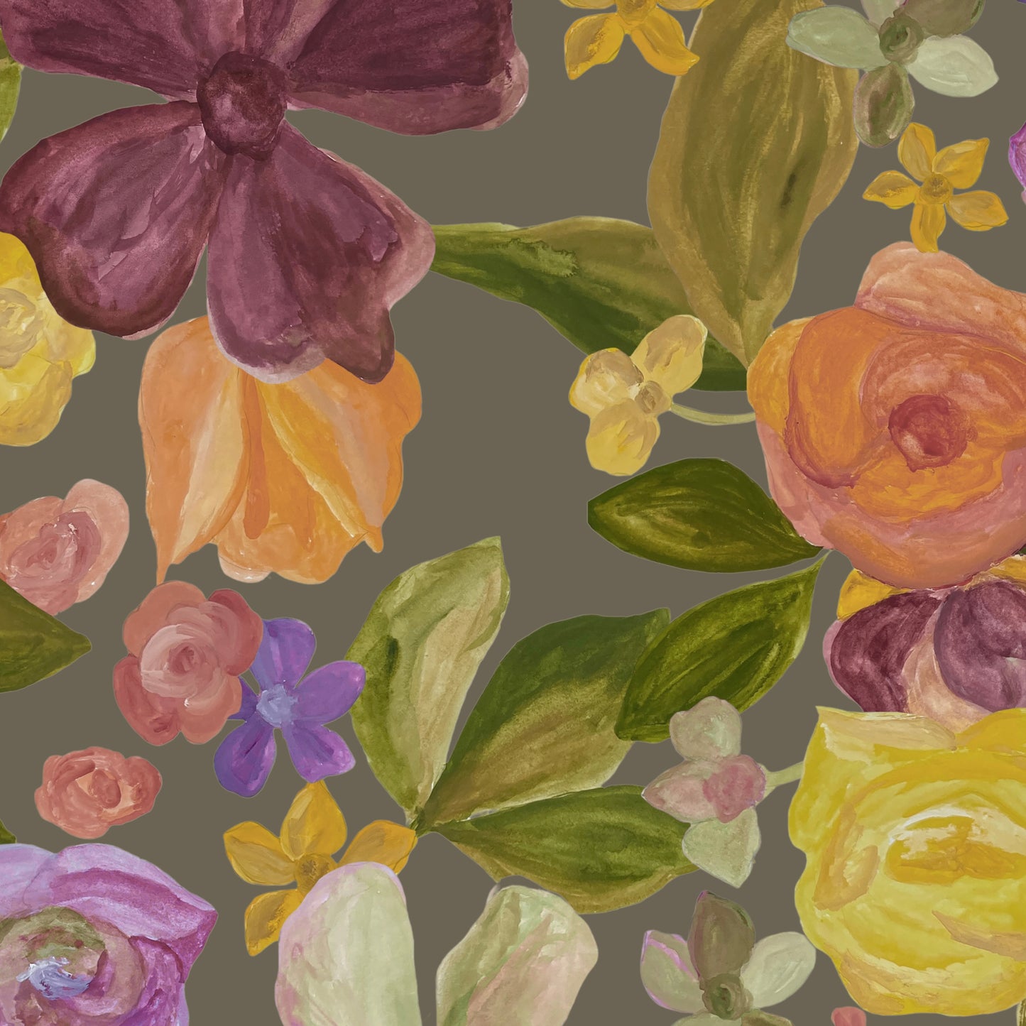 Preorder : Bloom Burst in Olive Mist