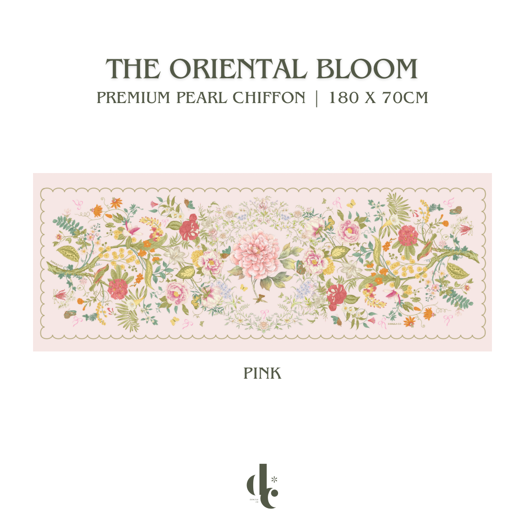 Oriental Bloom in Pink (ETA 18 JUNE)