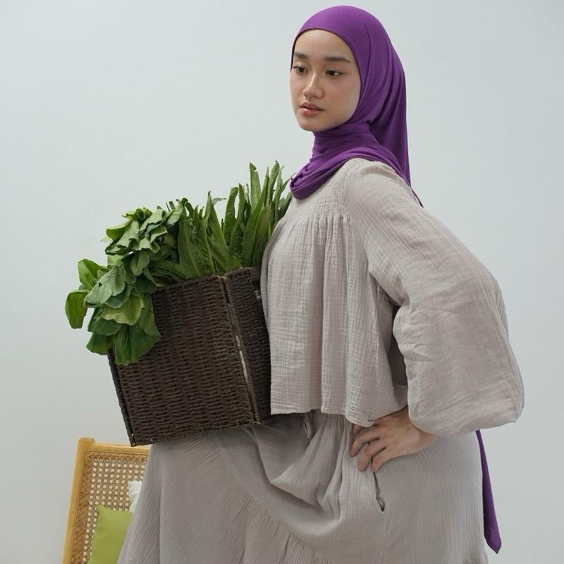 Cotton Sugar Skirt Set in cotton muslin