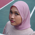 The SHood in Korean Chiffon - Rose Pink