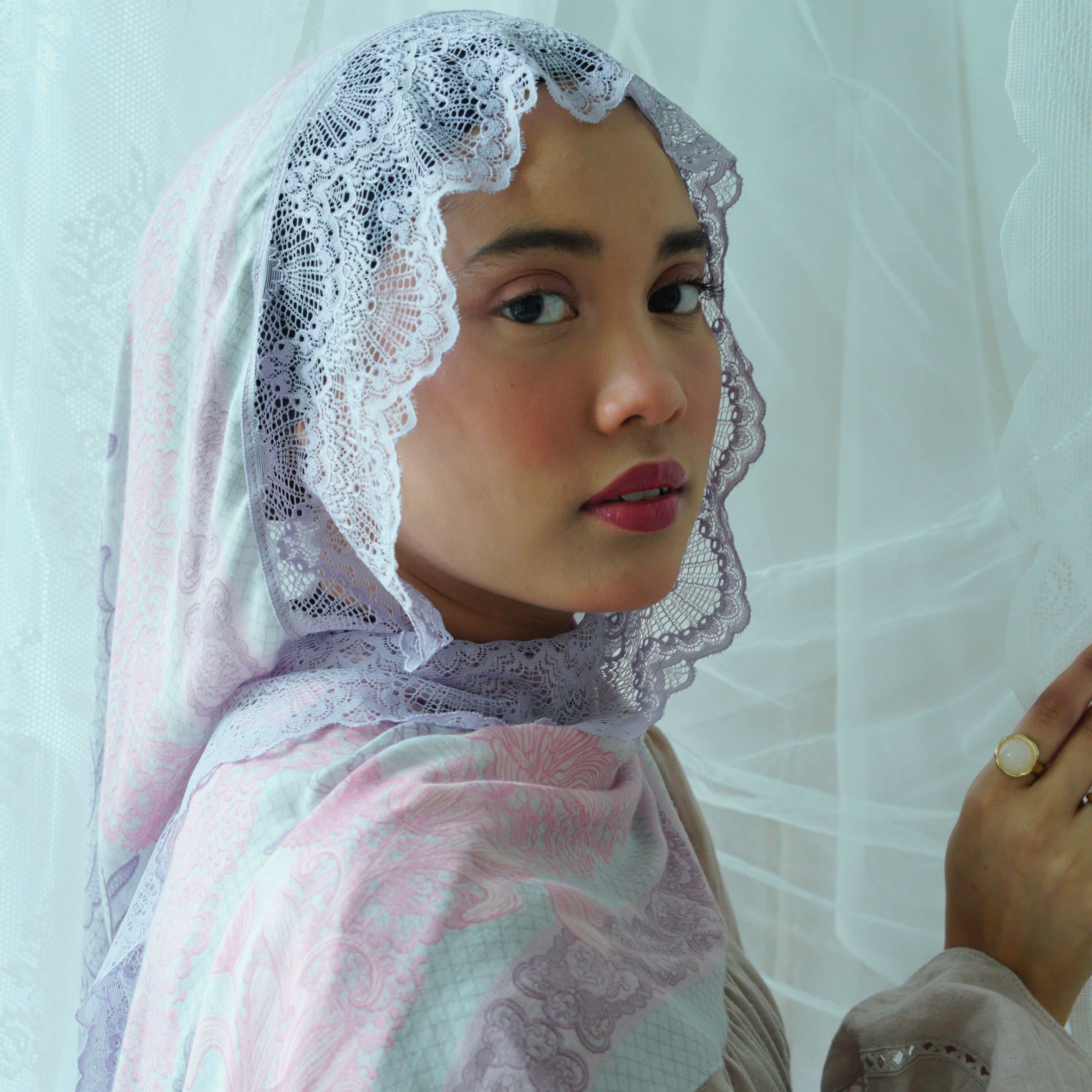Baroque in Celeste Porcelain