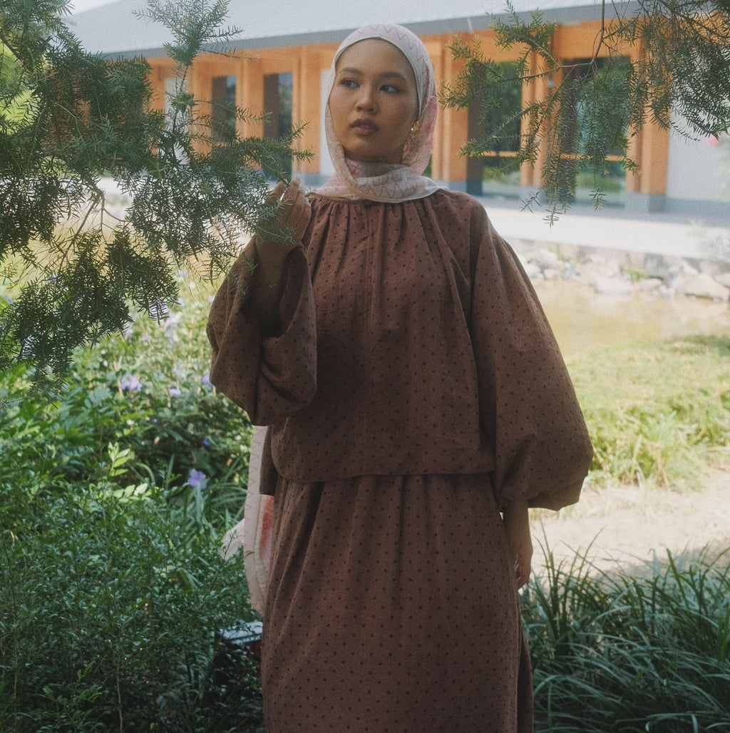 Rintik Skirt Set