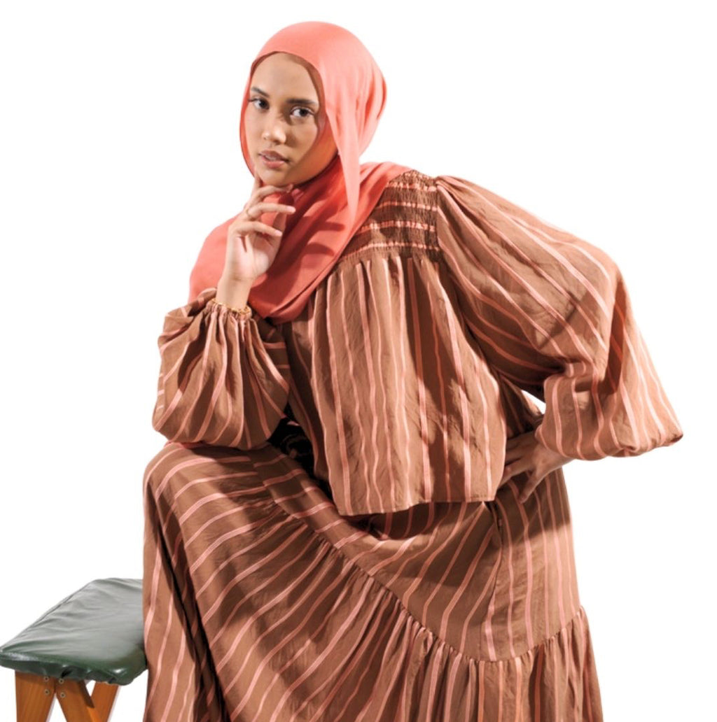 Cotton Sugar in cotton silk - Cocoa Blush