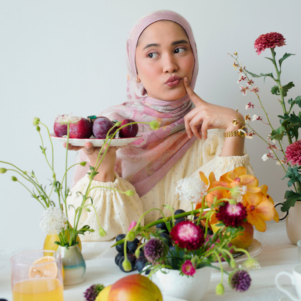 Mama’s Table in Blush Meringue