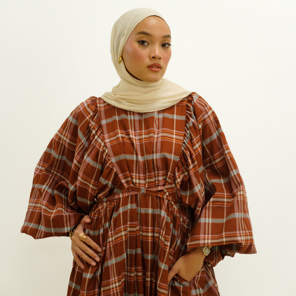 Glowmallow dress in Rustwood Cotton