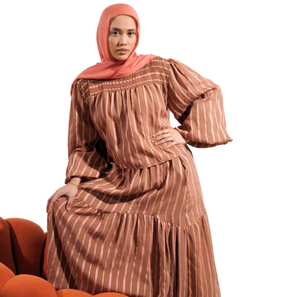 Cotton Sugar in cotton silk - Cocoa Blush
