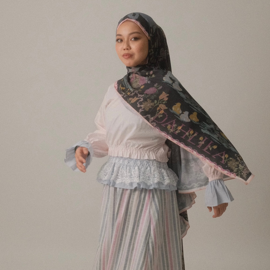 Twirl Pop Skirt Set - Petal Pirouette