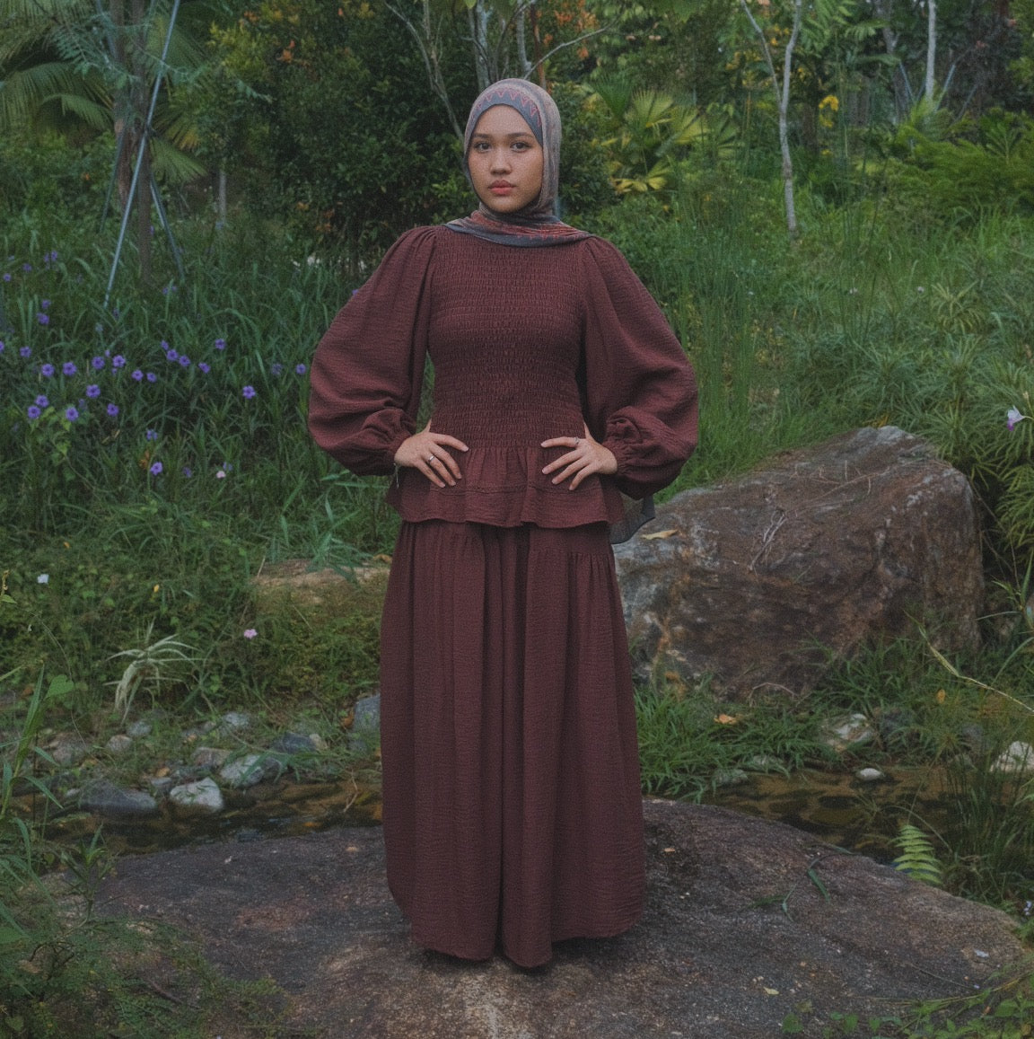 Embun Skirt Set