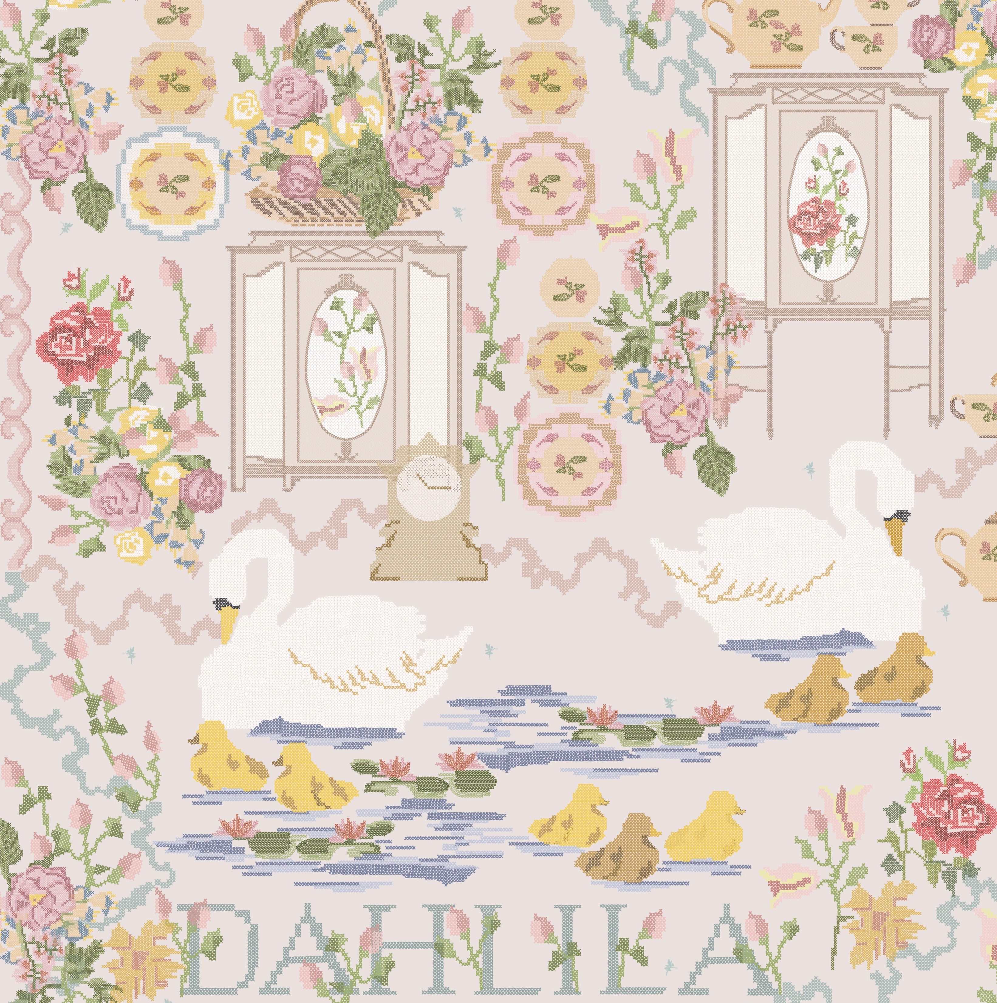 Stitch by Stitch - Blush Sampler