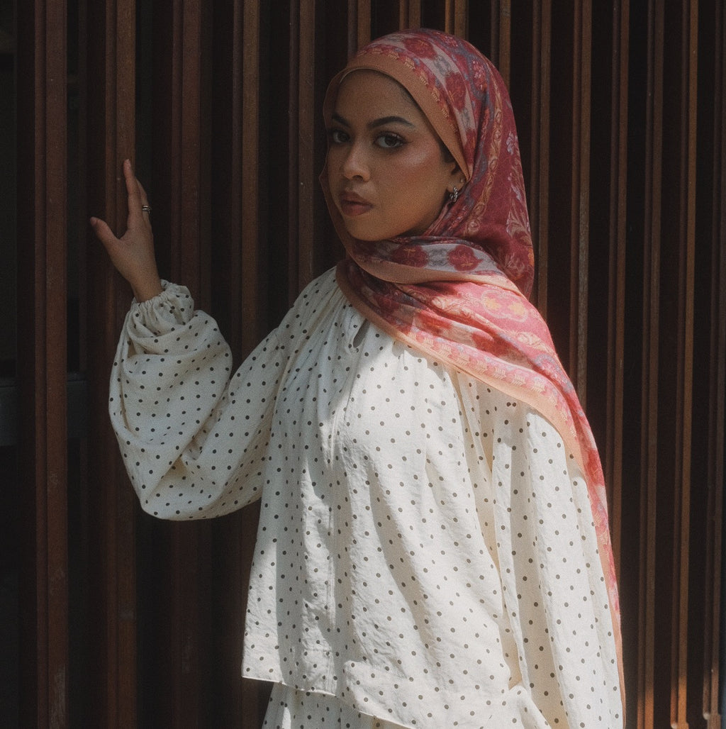 Rintik Skirt Set