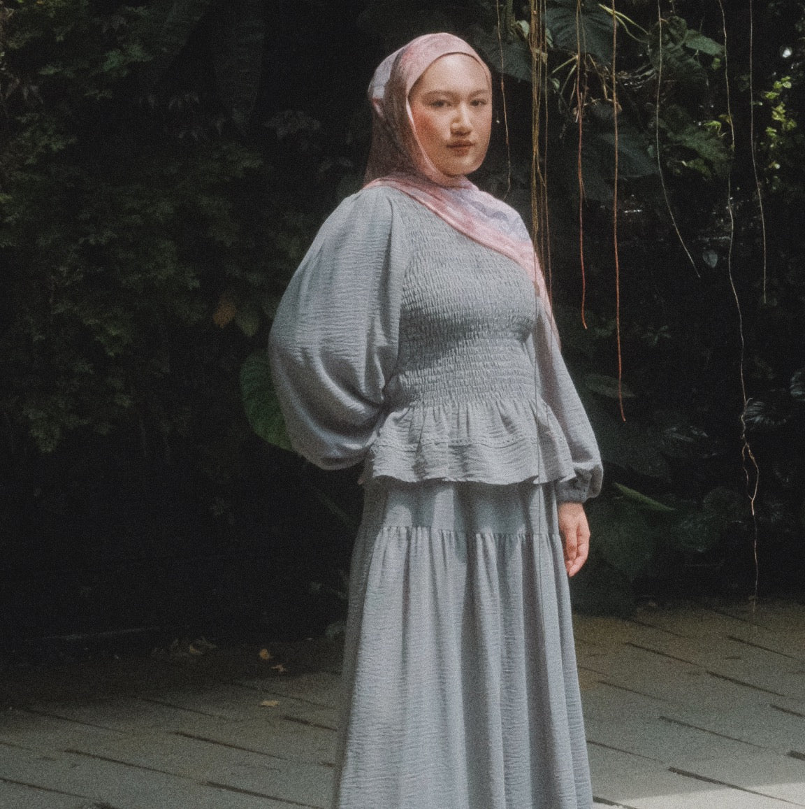 PREORDER : Embun Skirt Set