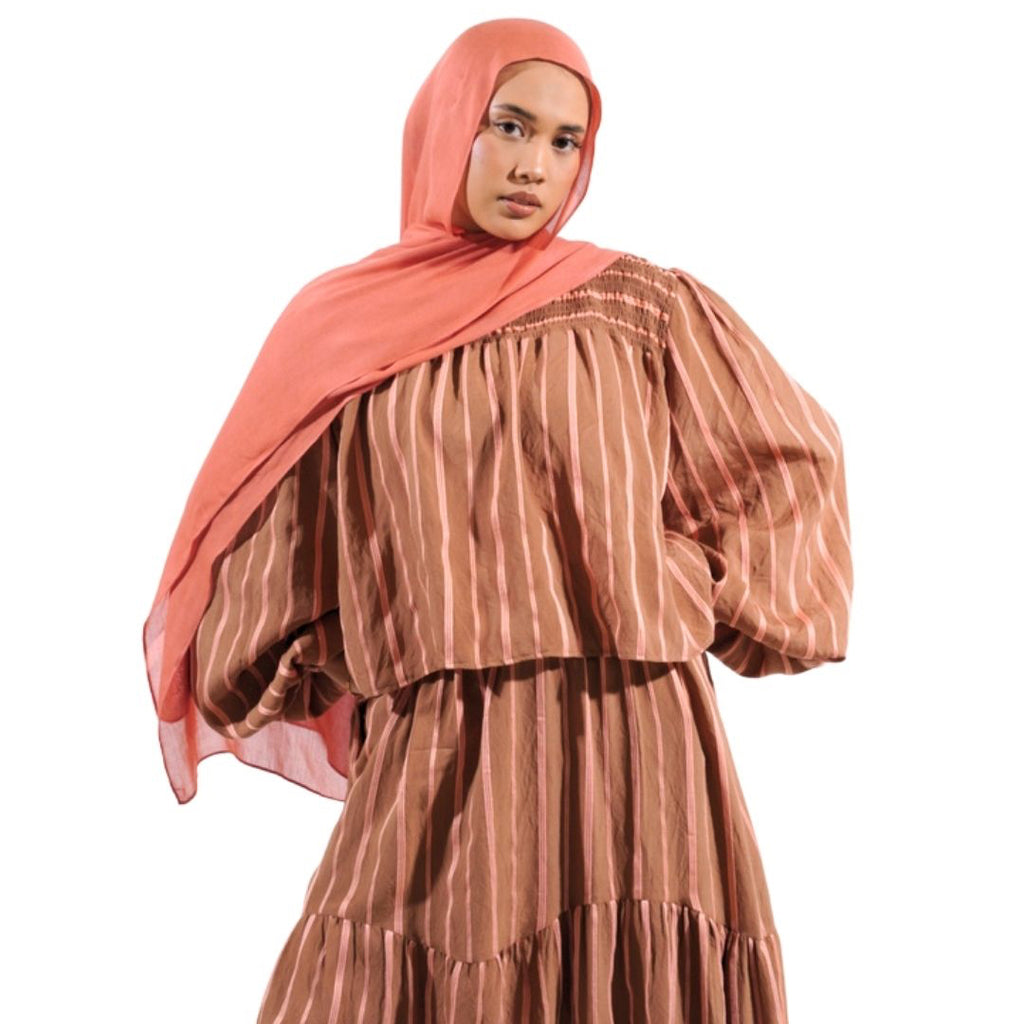 Cotton Sugar in cotton silk - Cocoa Blush